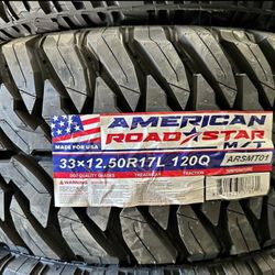 All 4 Tires 33 12 50 17 