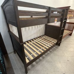 Twin Over Twin Bunk Bed Brand New 