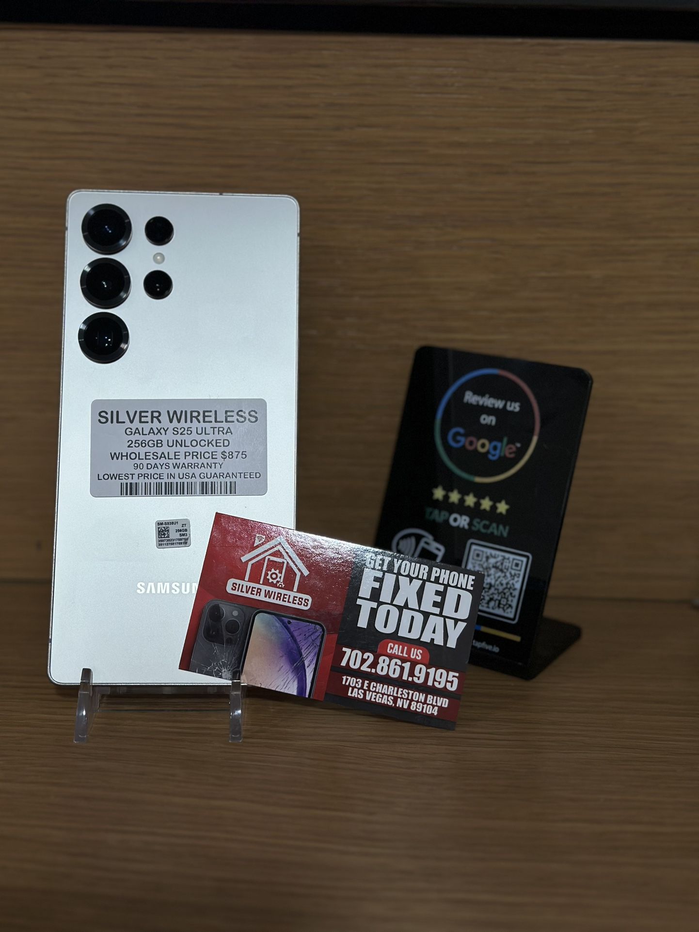 SAMSUNG GALAXY S25 ULTRA 256GB UNLOCKED 