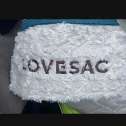 LOVESAC Bean Bag - BigOne, Cover: Alpine Swirl Phur, Like New, Perfect Condition