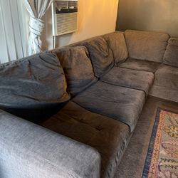 Grey Sectional Sofa 