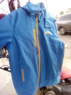 Chargers trench coat