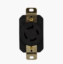 IN STOCK !!!!  66900-BK LOCKING RECEPTACLES 20AMP 250V FOR $17 LIMITED TIME ONLY FROM 4/24 TO 4/30