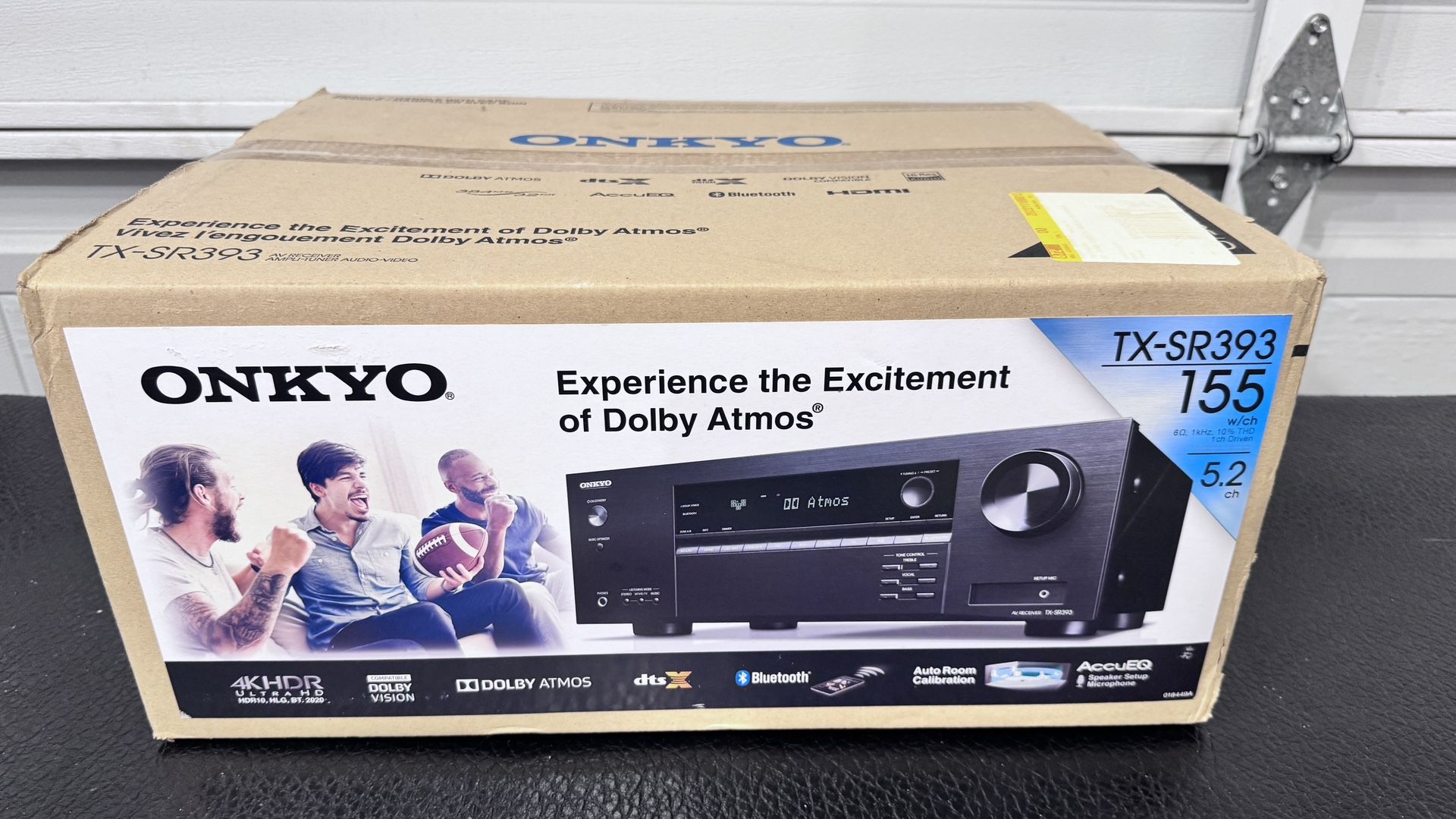 Onkyo TX-SR393 Receiver. New in box