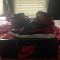 Patent Bred Jordan 1s