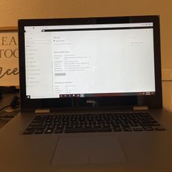 Dell Desktop Touch Screen And Bendable Laptop