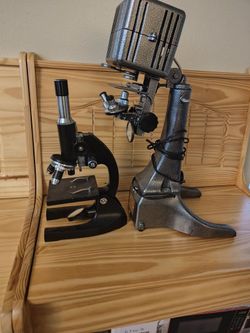 1(contact info removed)s Microscope Vintage