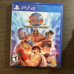 Street Fighter ps4 game