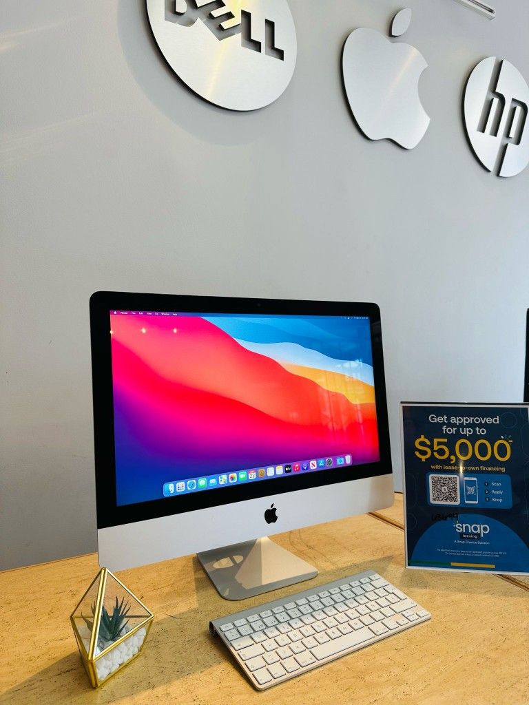 Apple iMac 21” Core i5 Processor/8GB/256GB Desktop Warranty‼️Finance Now Comes with Office & Final Cut