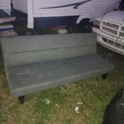Grey Futon In Nice Conditions