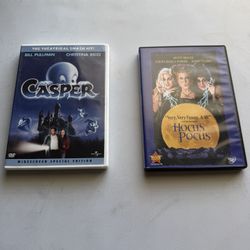 Hocus Pocus And Casper DVD