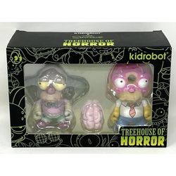 The Simpsons Treehouse of Horror 2-Pack Mini Figure Set - Homer, Krusty Clown