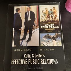 Cutlips & Centers Effective public relations 