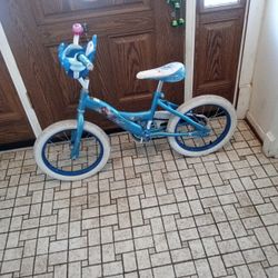 Girls Huffy 12 Inch Bike Frozen Disney Theme 
