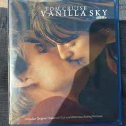 Tom Cruise In Vanilla Sky Blu Ray - Rare