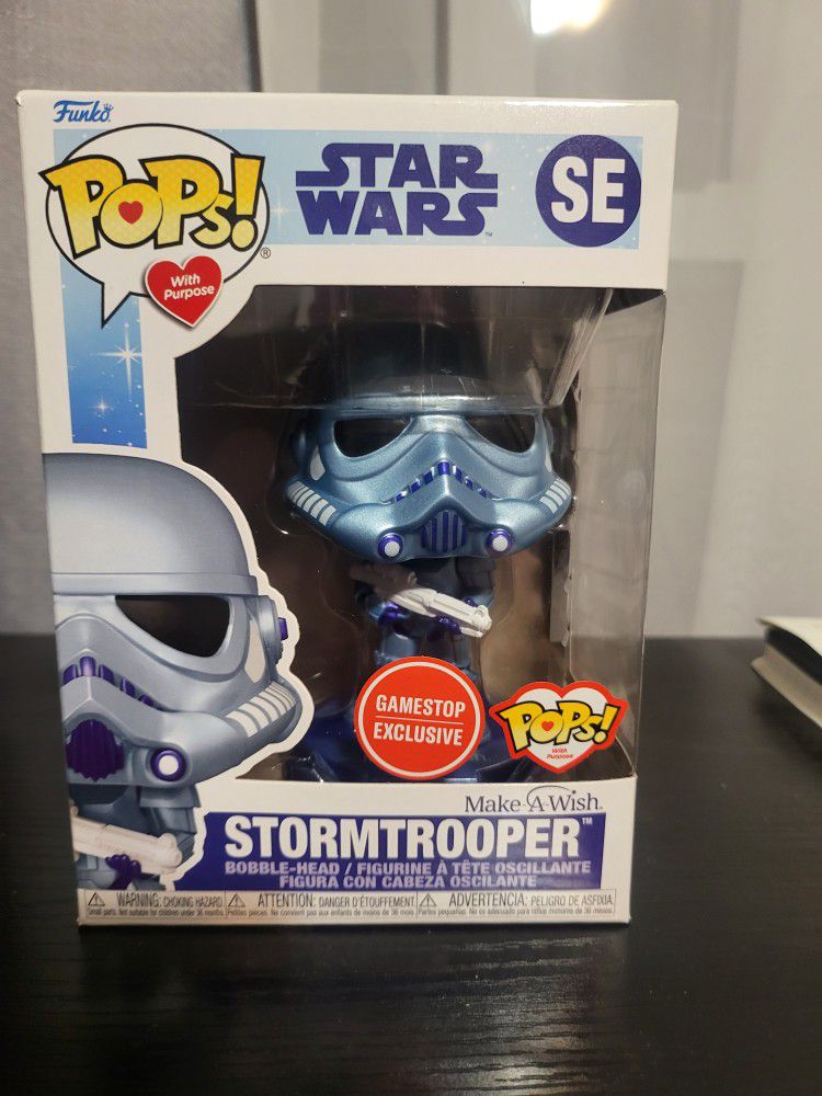 Funko Pop! Star Wars Storm Trooper Pops With A Purpose Special Edition