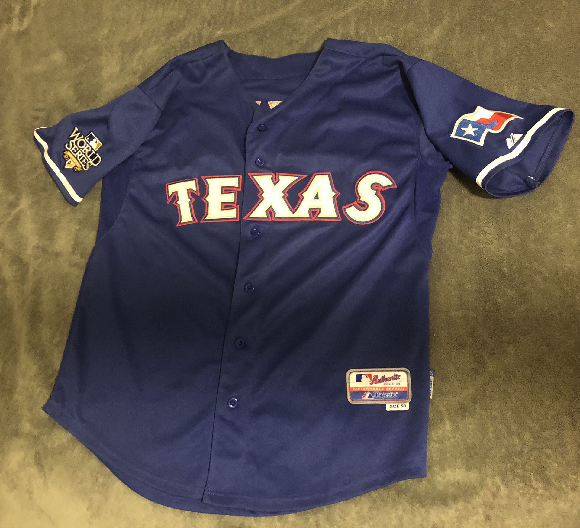 Josh Hamilton baseball jersey XL size