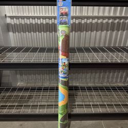 NEW Paw Patrol - Floor Playmat & 2 Toy Cars, 47” x 61", 2 Character Vehicles, Durable EVA Foam Mat, Portable