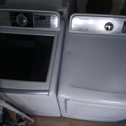 SAMSUNG WASHER AND DRYER 