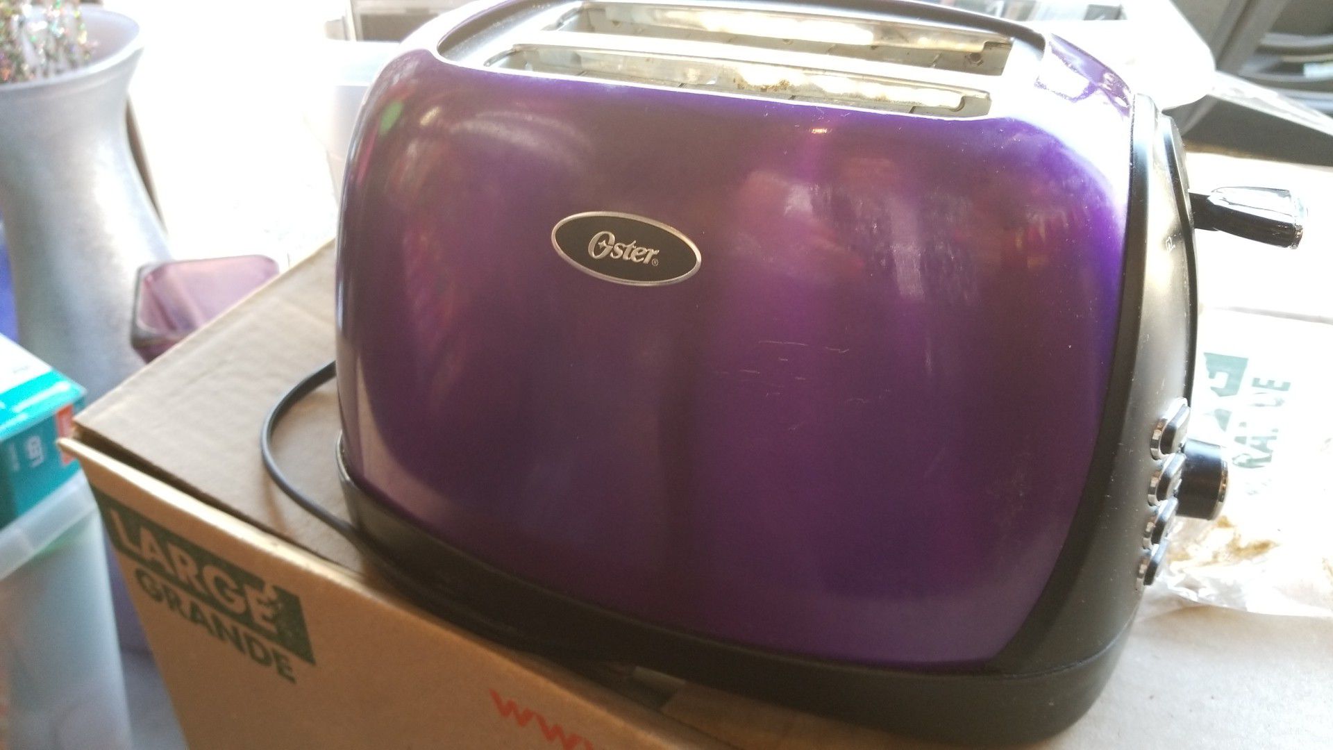 Purple Oster Toaster for Sale in Phoenix, AZ - OfferUp