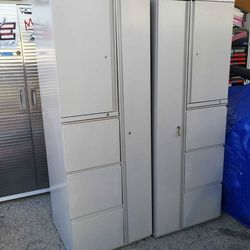 2 Herman Miller storage tower