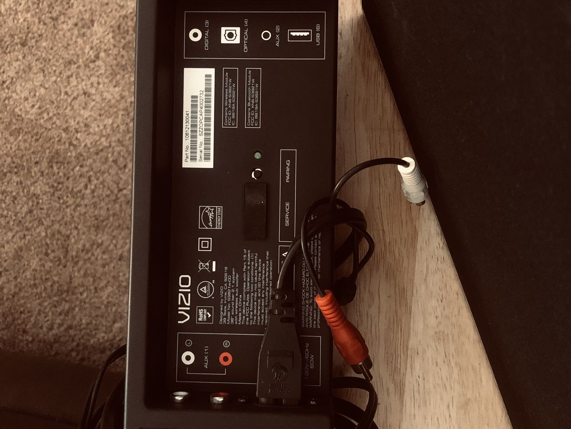 Vizio Sound bar