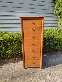 Wood 7 Drawer Dresser Made in Canada
