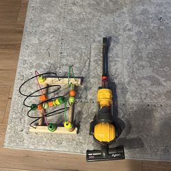 Toy Dyson vacuum + other toy
