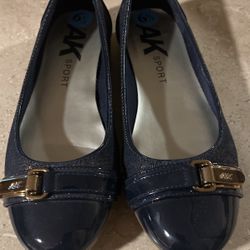 Anne Klein Sport Navy Gladys 6.5