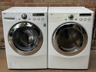 Washer and electric dryer   Lavadora y secadora eléctrica