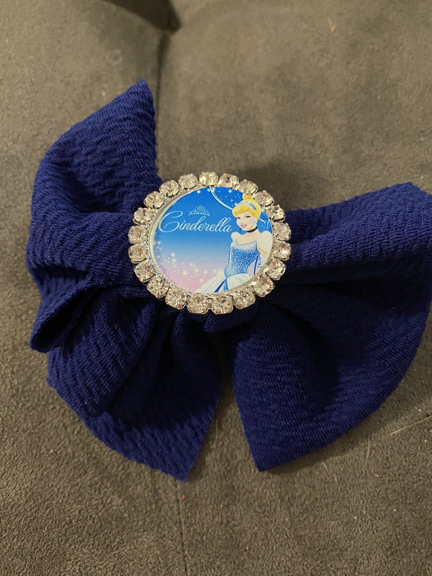 Cinderella hair bow