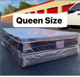 Queen Pillowtop Mattress + Box - Must go ASAP