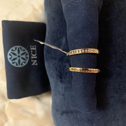 Nice And Bella Gold Hoops 
