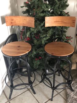 New Solid Wood Bar Stool Chair Set