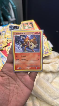 Chimchar Pop Series 8 Rare Pokemon Card