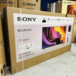 85” Sony Bravia X80K 4K UHD Smart Tv