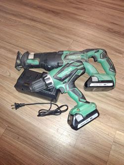 Hitachi Sawsall n hammer drill