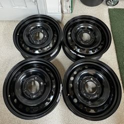 Set Of Steel Wheels