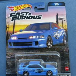 Hot Wheels Fast And Furious GSR Sedan