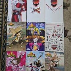 Mighty Morphin Power Rangers Comics NYCC 