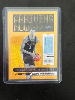 VICTOR WEMBANYAMA ROOKIE CARD