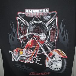 Brand New Vintage American Chopper Motorcycle T Shirt Size Large