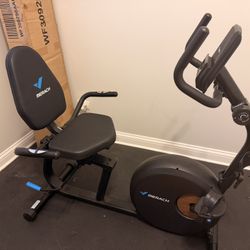 Recumbent Exercise Bike w/ Floor Mats