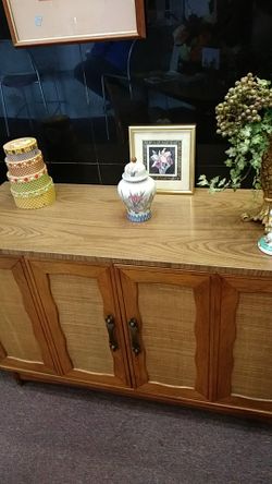 Mid century dining table buffet