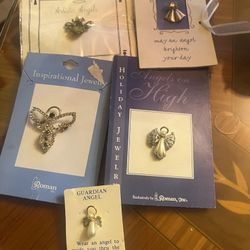 Collection Of Angel Pin Each $10 The Big One $20