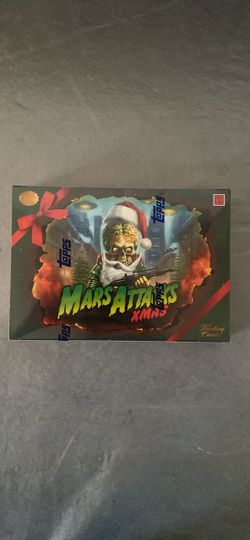 Topps Mars attacks Xmas Hobby box