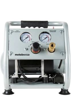 Metabo HPT 1-Gallon Portable Electric 125 PSI Horizontal Air Compressor