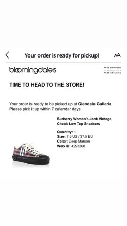 Authentic Burberry Womens Jack Vintage Check Low Top Sneakers