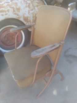 Antique Theatre Chair