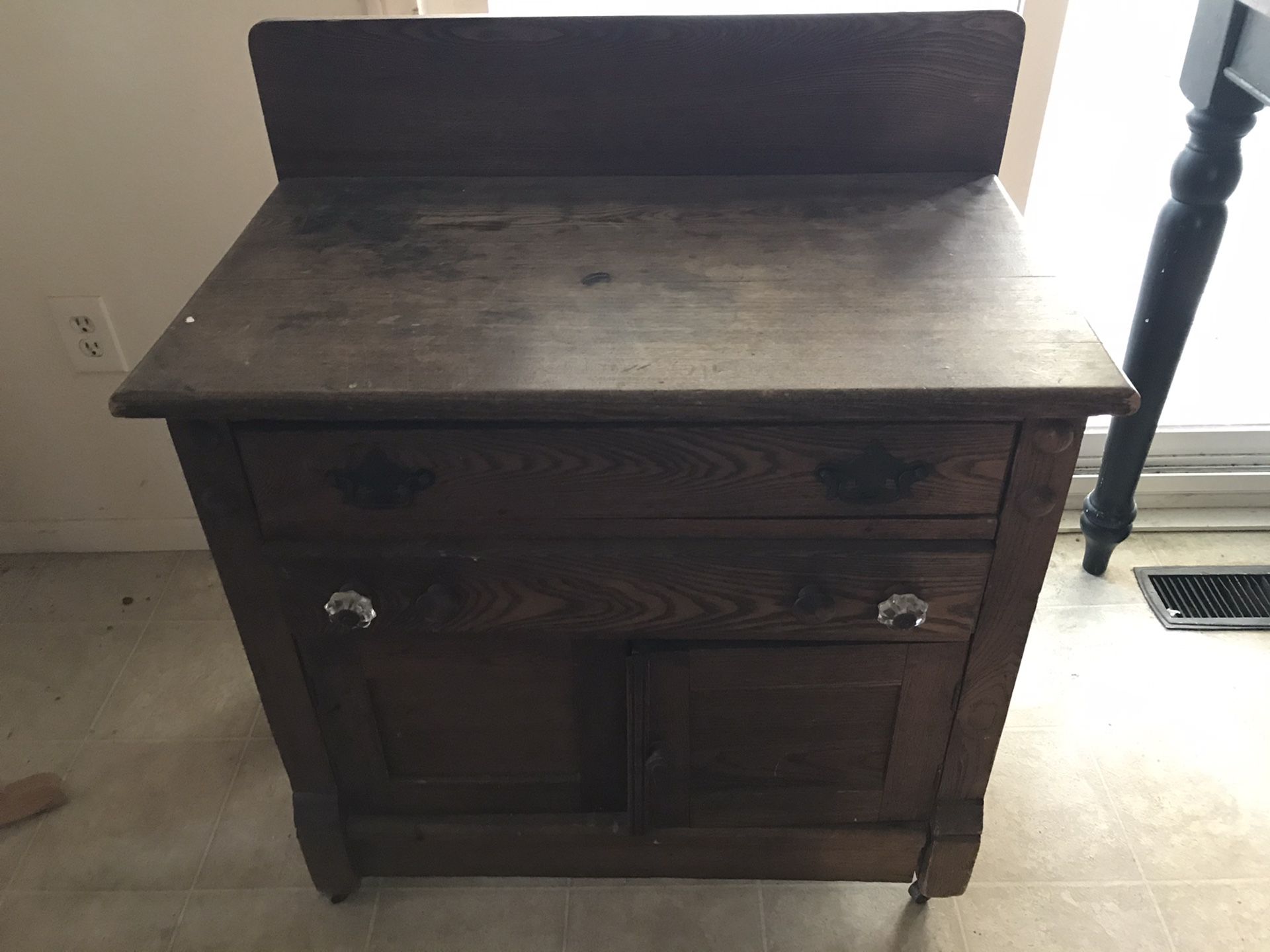 Free antique dresser or night stand